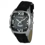 CHRONOTECH MAN CT7677M-02 reloj analógico de cuarzo 45mm esfera negra correa de piel