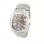 CHRONOTECH MAN CT7988M-65M Reloj analógico de cuarzo 41mm acero inoxidable esfera negra correa milanesa plateada