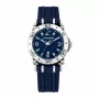 CHRONOTECH Reloj de hombre RW0039 39mm Acero inoxidable Analógico Cuarzo Esfera negra Correa de piel