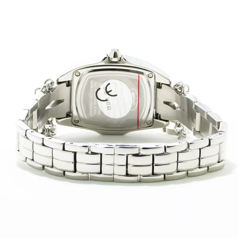 Reloj de mujer CHRONOTECH CT7008LS-15M cuarzo analógico 30 mm acero inoxidable plateado