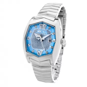 CHRONOTECH Woman CT7964L-01M 34mm Reloj de cuarzo de acero inoxidable
