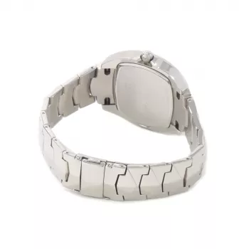 CHRONOTECH mujer CT2188LS-05M reloj analógico de cuarzo 40mm plata correa de malla milanesa de acero inoxidable