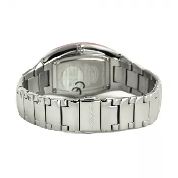CHRONOTECH reloj de cuarzo analógico mujer CT7065L-25M 30mm plata correa de malla de acero inoxidable