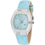 Reloj analógico de cuarzo de mujer CHRONOTECH CT7888L-01 35mm blanco piel