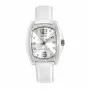 Chronotech Reloj mujer RW0002 Analógico Cuarzo 35mm Piel blanca