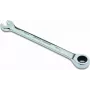 Cimco 112510 Llave de estrella acodada 10 mm cromada acero cromo-vanadio 15°