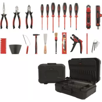 Cimco CimCase Starter Electric 178000 set de herramientas de electricista de 30 piezas