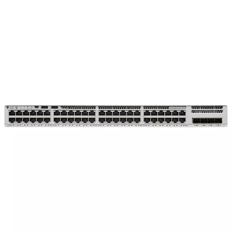 Switch Cisco Catalyst 9200L 48 puertos PoE+ 4x10G uplink Network Essentials