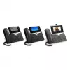 Cisco Teléfono IP 8851 – Teléfono de sobremesa VoIP Charcoal con SIP, Gigabit Ethernet, Bluetooth y PoE