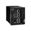 Cisco ISA 3000 Industrial Security Appliance con 2 puertos de cobre y 2 de fibra, rendimiento de firewall 1 Gbps, montaje en carril DIN