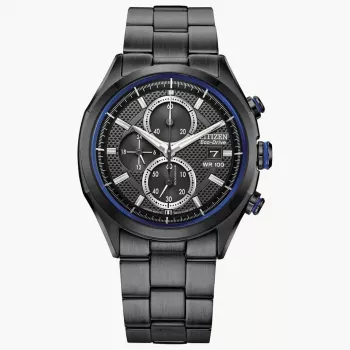 Reloj CITIZEN Eco-Drive cronógrafo acero inoxidable CA0438-52E 41mm