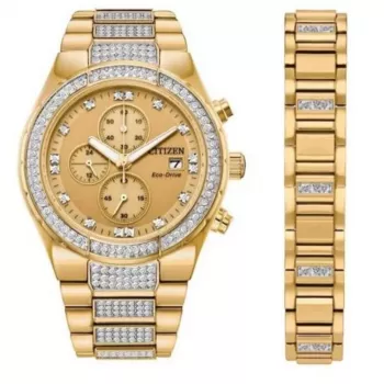 CITIZEN Eco-Drive reloj cronógrafo acero inoxidable CA0752-66P 41mm