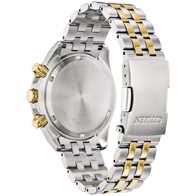 CITIZEN Eco-Drive Reloj cronógrafo BL5564-55H 44mm acero inoxidable esfera gris