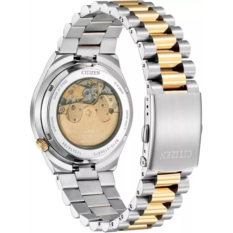 CITIZEN Reloj automático de hombre NJ0154-80H 40mm acero inoxidable esfera gris