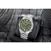 CITIZEN reloj de hombre automático NJ0159-86X 40mm brazalete de acero inoxidable dorado esfera verde