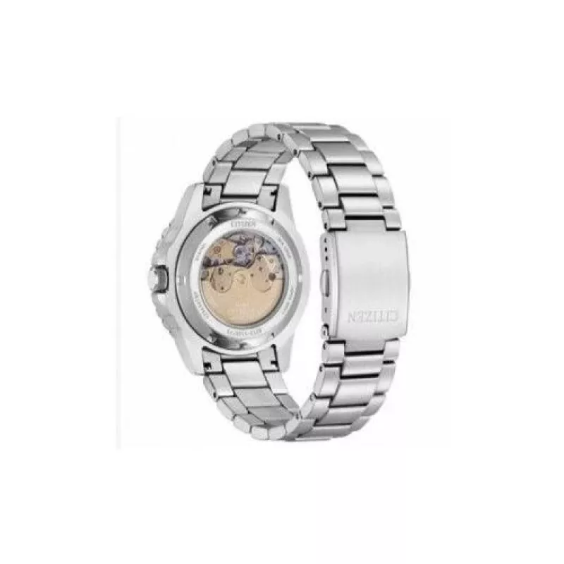 CITIZEN reloj de hombre automático NJ0170-83X 43mm acero inoxidable esfera verde