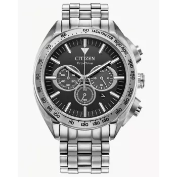 CITIZEN reloj cronógrafo Eco-Drive de hombre CA4540-54E 43mm acero inoxidable