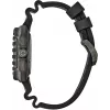 CITIZEN reloj de buceo Eco-Drive para hombre BN0227-25X 47mm correa de acero inoxidable con revestimiento iónico negro y poliuretano