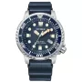 CITIZEN reloj de buceo de hombre Eco-Drive BN0151-17L 44mm esfera azul correa de poliuretano azul