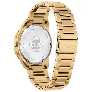 CITIZEN Reloj de hombre Eco-Drive BM7582-56E 40mm acero inoxidable esfera negra