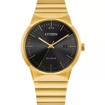 CITIZEN Reloj de hombre Eco-Drive BM7582-56E 40mm acero inoxidable esfera negra