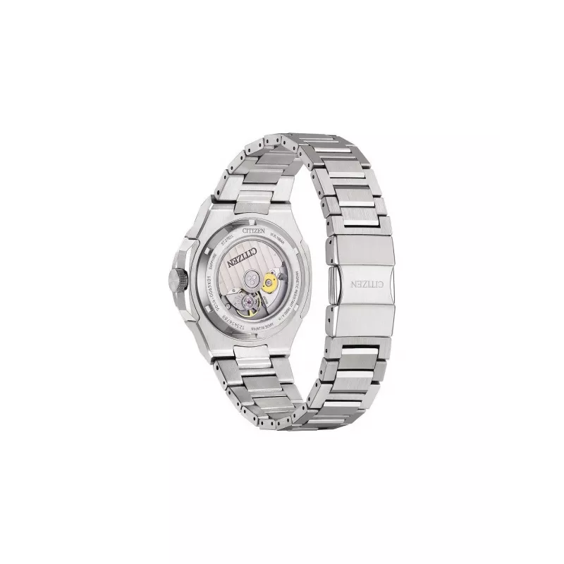 CITIZEN NB6031-56E Reloj automático de buceo 41mm Super Titanium esfera negra