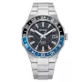 CITIZEN NB6031-56E Reloj automático de buceo 41mm Super Titanium esfera negra
