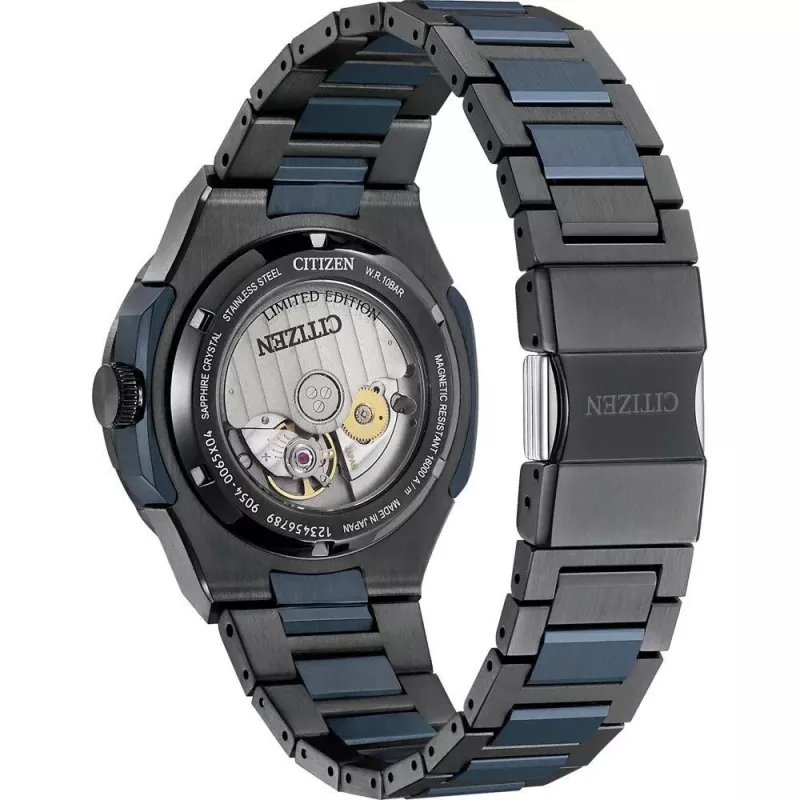 CITIZEN Reloj NB6036-52N Hombre Automático 41mm Super Titanium Reloj de buceo