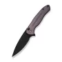 CIVIVI Button Lock Kitefin Cuchillo plegable aluminio morado 14C28N
