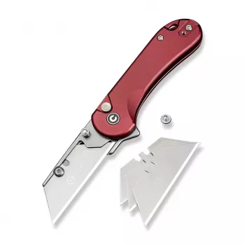 Cuchillo multiusos CIVIVI Elementum Aluminio Burgundy Nitro-V