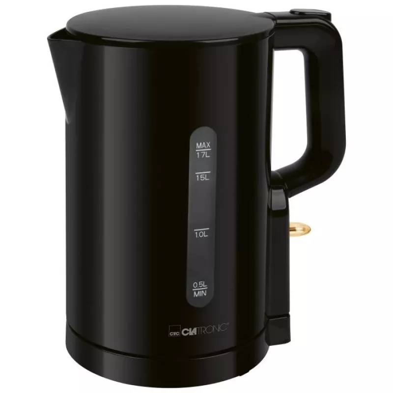 Clatronic WK 3835 Hervidor inalámbrico 1,7 l 2200 W negro plástico