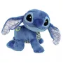 Peluche Clementoni Disney Baby Stitch We Crawl Together, azul, 25 cm, desde el nacimiento