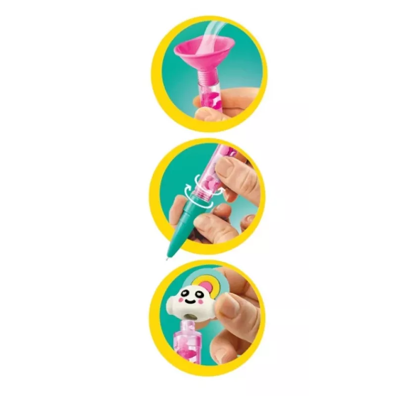 Clementoni Idea Art Mini Factory Fantasy Pen Creators set de creación de bolígrafos DIY para niños a partir de 7 años