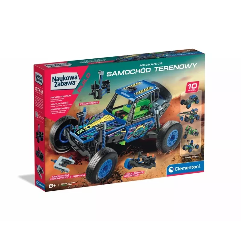Clementoni Scientific Fun Mechanics Laboratory coche off-road 50918