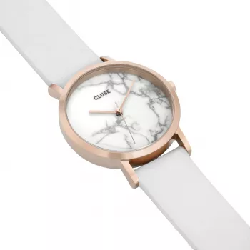 CLUSE Minuit Reloj mujer cuarzo 33 mm malla de acero inoxidable oro rosa