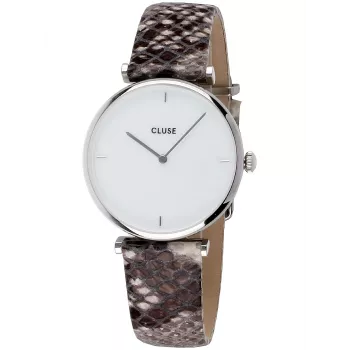 CLUSE Minuit Reloj de mujer 33 mm oro rosa acero inoxidable malla