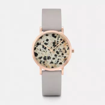CLUSE Minuit Reloj mujer 33mm oro rosa acero inoxidable milanesa
