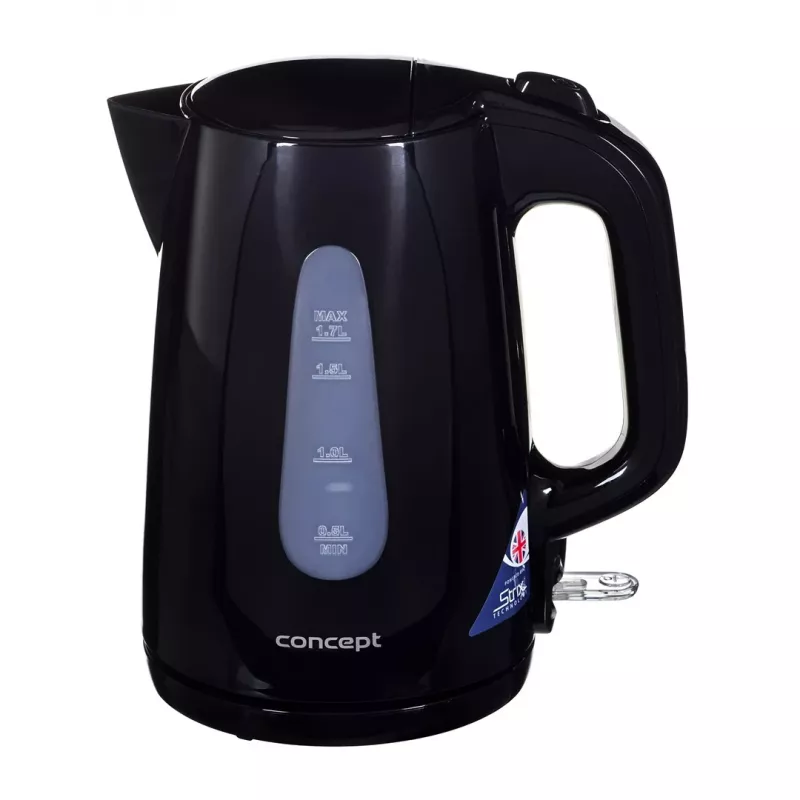 CNC Concept RK2381 Hervidor de agua 1,7 l 2200 W Negro
