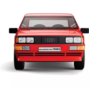 Cobi Audi Quattro 1980 rojo escala 1:35