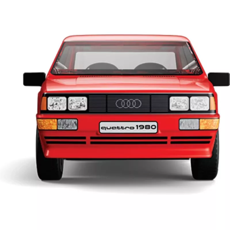 Cobi Audi Quattro 1980 rojo escala 1:35