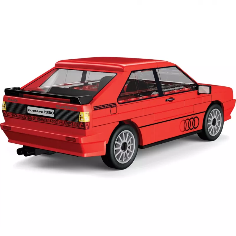 Cobi Audi Quattro 1980 rojo escala 1:35