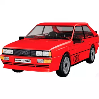 Cobi Audi Quattro 1980 rojo escala 1:35