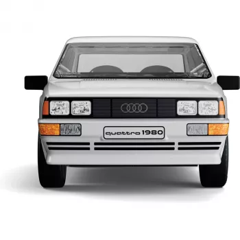 Cobi Audi Quattro 1980 blanco escala 1:35 set de bloques