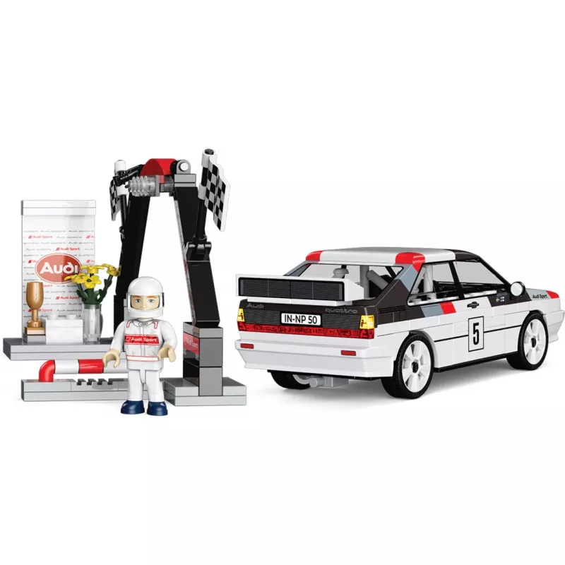 Cobi Audi Quattro Group 4 Set de bloques de construcción (escala 1:35, 240 piezas)