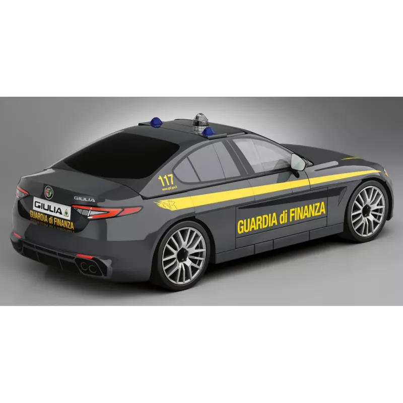 Cobi modelo de bloques Alfa Romeo Giulia Quadrifoglio Guardia di Finanza 1:35