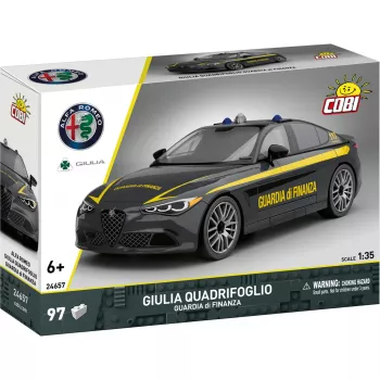 Cobi modelo de bloques Alfa Romeo Giulia Quadrifoglio Guardia di Finanza 1:35
