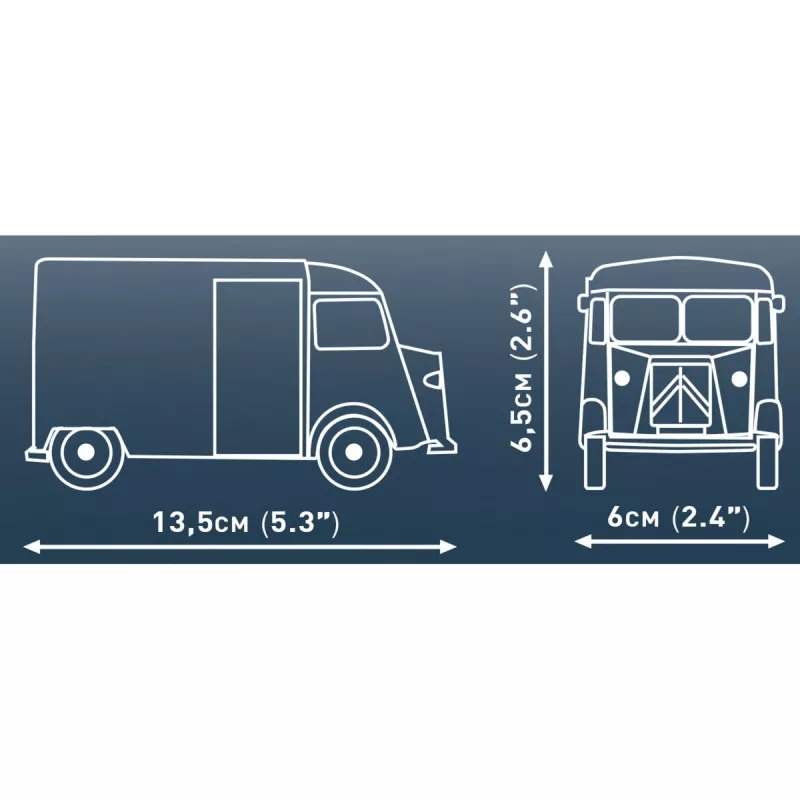 COBI Citroen Type H set de bloques 1:35 (246 piezas)
