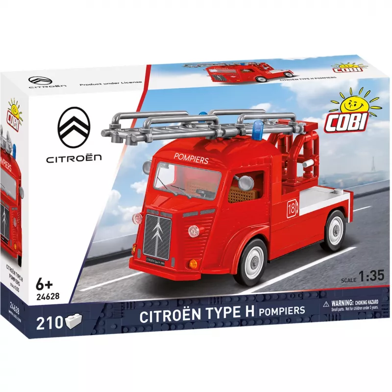 COBI Citroen Type H Pompiers (escala 1:35) Maqueta de plástico