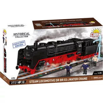 COBI DR BR 03 locomotora de vapor y grúa de agua - Executive Edition (escala 1:35)