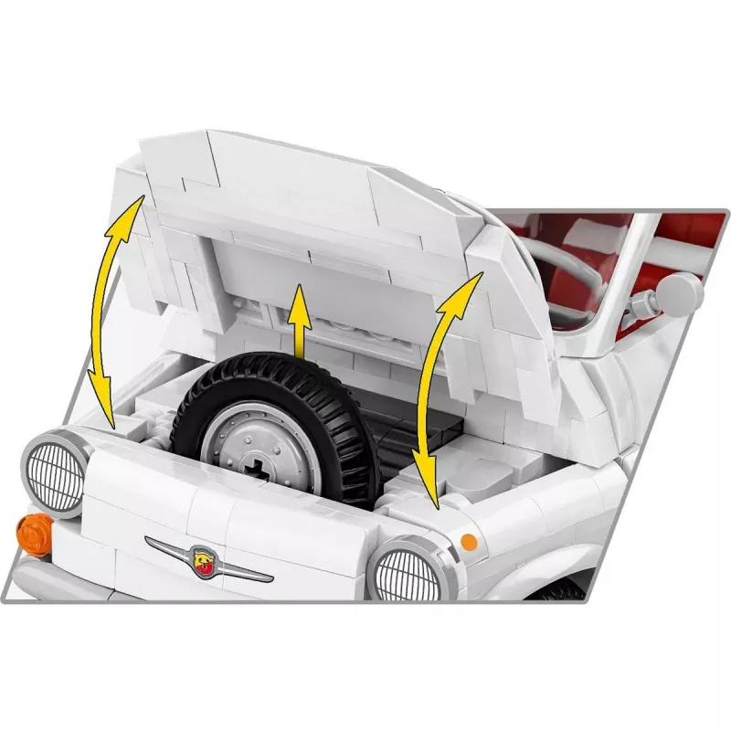 COBI Fiat 500 Abarth 1:12 set de construcción (24354)